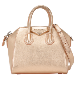 Small Antigona, Leather, Metalic, S/DB, 3*